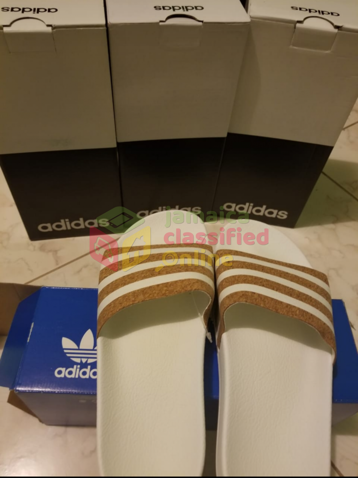 adidas girl slippers