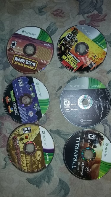 Xbox 360 Cds No Case