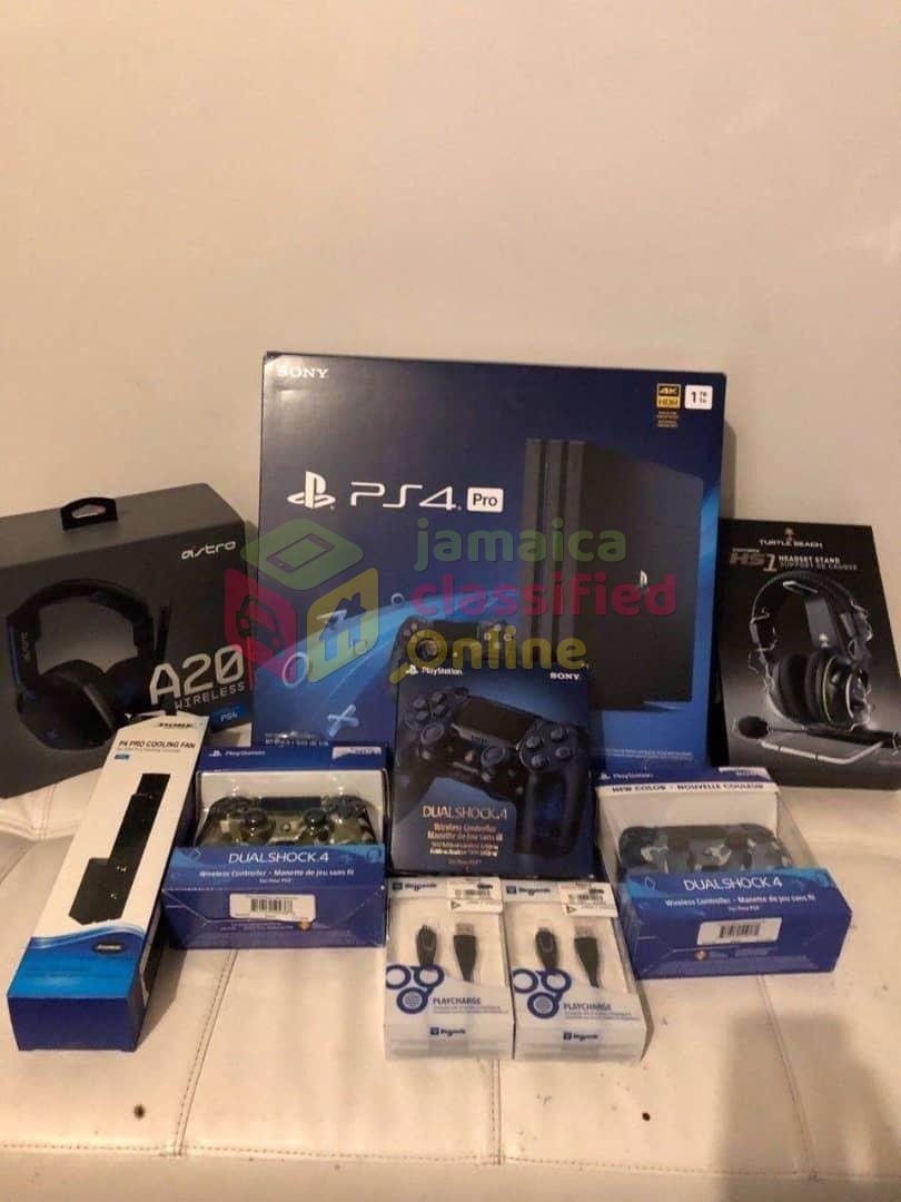 PlayStation 4 Pro 1tb for sale in The Jamaica Pages Kingston St Andrew