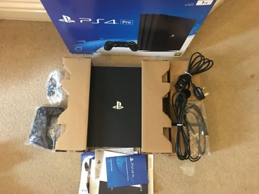 BRAND NEW SONY PLAYSTATION 4 PRO 1TB CONSOLE