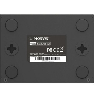 Linksys SE3005 5-Port Gigabit Ethernet Switch
