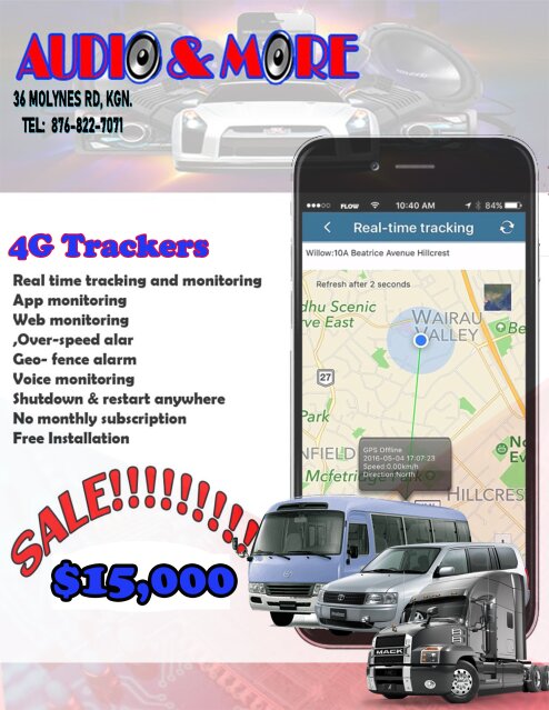 Gps Vehicle Real Time Tracker W/ Free Installstion