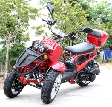 For Sale 50cc Three-Wheel Ruckus Style Trike Scoot