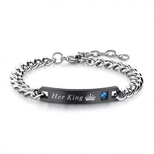 His Queen & Her King Bracelets