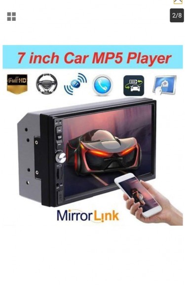7 Inch Car MP3 MEDIA PLAYER And Reverse Camera