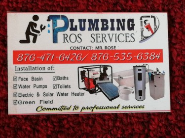 PLUMBING SERVICES 