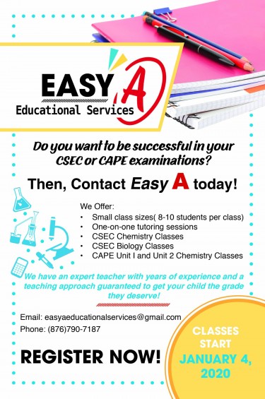 EASY A EDUCATIONAL SERVICES 