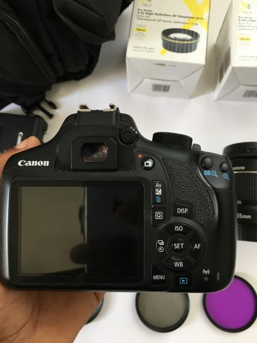 Canon T6, 3 Batteries And Charger , Canon 50mm 1.8