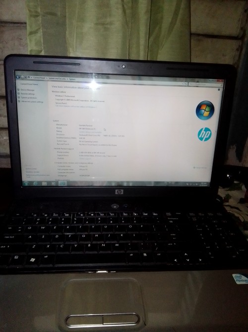 Hp Laptop For Sale Working Fault Battery 4gb 19k C