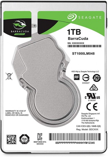 1TB Internal Hard Drive HDD – 2.5 Inch SATA 6 Gb/s
