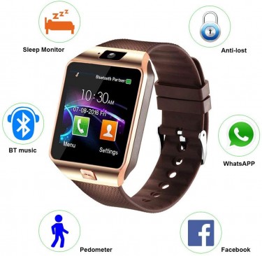 Padgene DZ09 Bluetooth Smart Watch With Camera