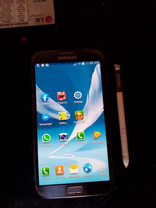 Samsung Galaxy Note 2 For Sale Working Crack 12k