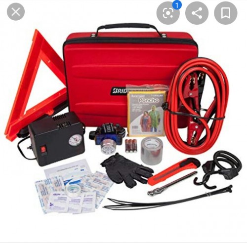 Auto Emergency Kit With Carry Case