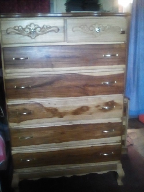 Two Bedside Table And A Chest Of Deawer