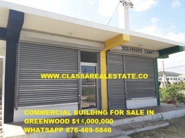 GREENWOOD....COMMERCIAL BUILDING FOR SALE
