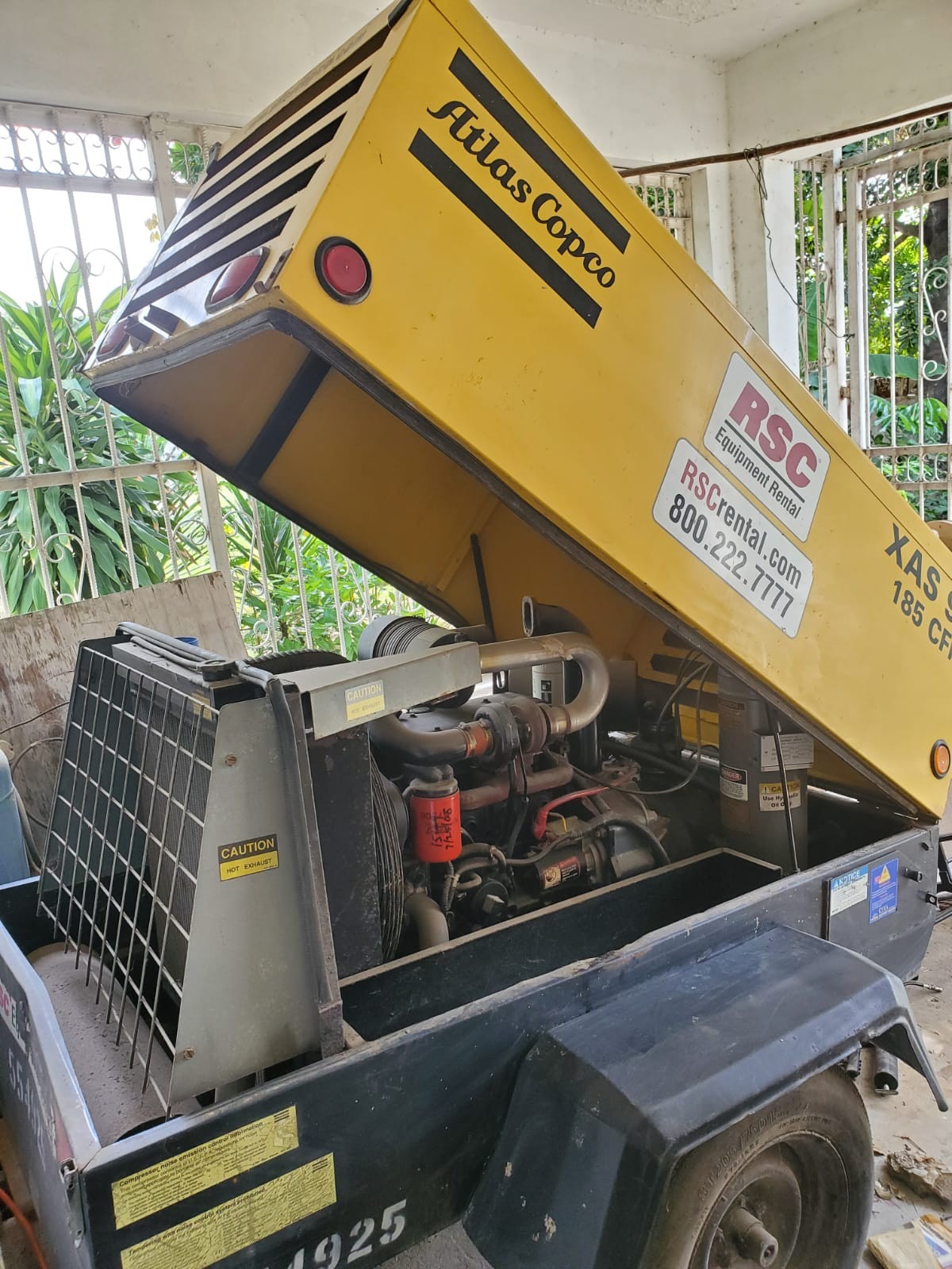 2006 Atlas Copco Portable Manual Air Compressor for sale in Kingston Kingston St Andrew - Tools