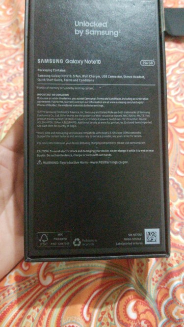 BRANDNEW(Factory Unlocked) Samsung Galaxy Note 10