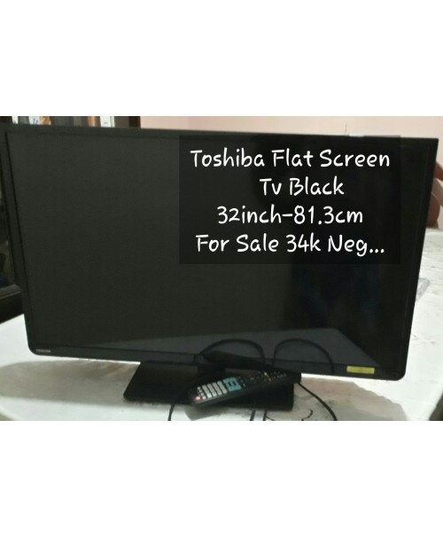 Toshiba 32 Inch FlatScreen Tv Black