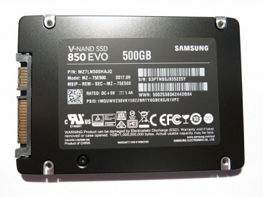 500GB SSD Samsung 850 Evo