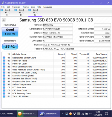 500GB SSD Samsung 850 Evo
