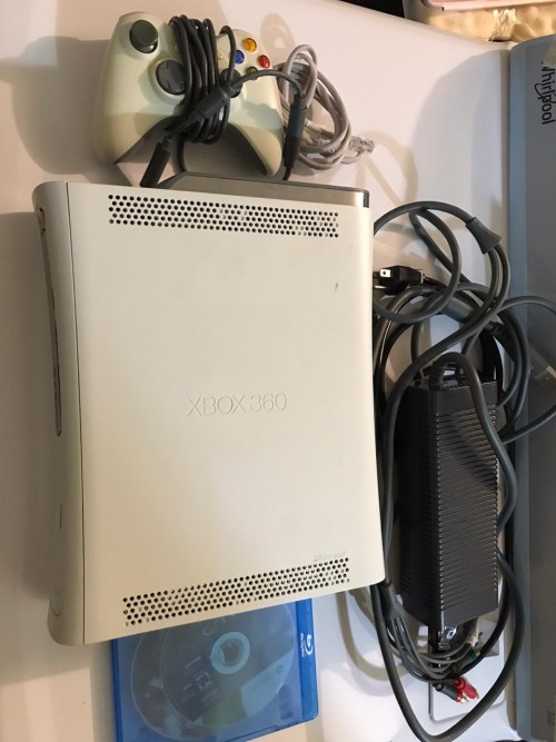 Xbox 360 In Good Condition With 2 Games And A HDD.