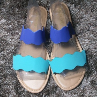 Turquoise &Blue Sandals