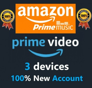 6 MONTHS OF AMAZON PRIME & MUSIC- All Inclusive. 