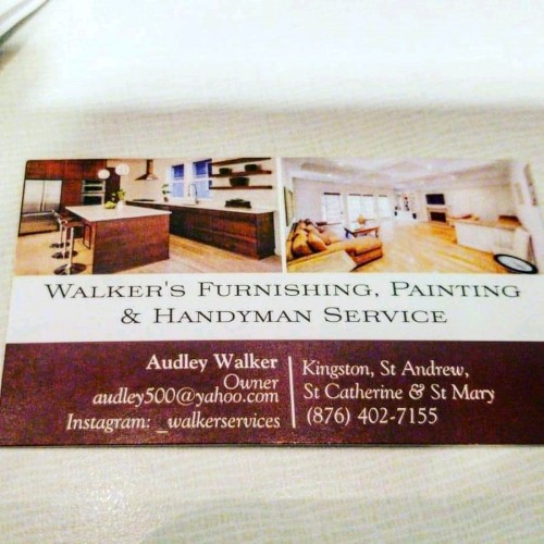 Call Mr Walker For All Your Custom Made Furniture