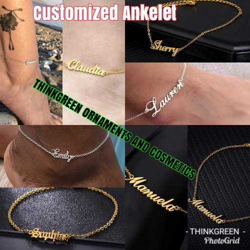 CUSTOMIZED NECKLACE BRACELET RING AND WATCH