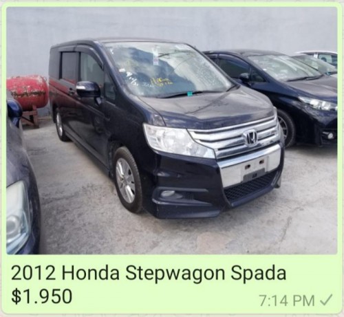 2012 Honda StepWagon +6 Months Warranty