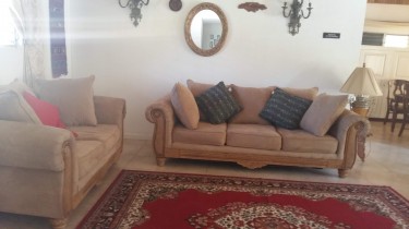 Sofa - 2 Seater & 3 Seater With Bed.