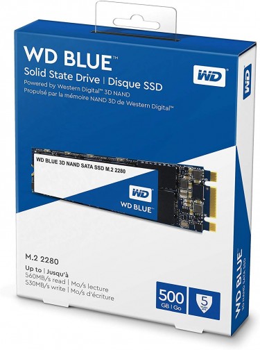 WD Blue 3D NAND SATA SSD  M.2 2280 -500 GB