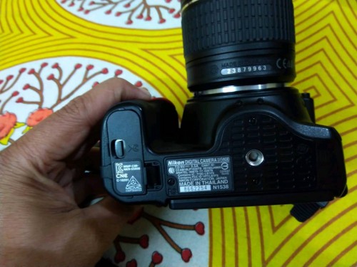 Nikon Camera 500 D Two Lines