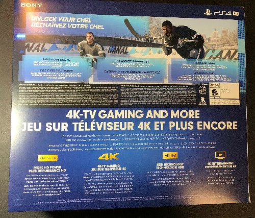 Sony PS4 Pro Jet Black 1TB NHL 20 Limited Edition 