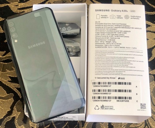 BRAND NEW IN BOX Samsung Galaxy A30s<br />
(Dual SIM Unl