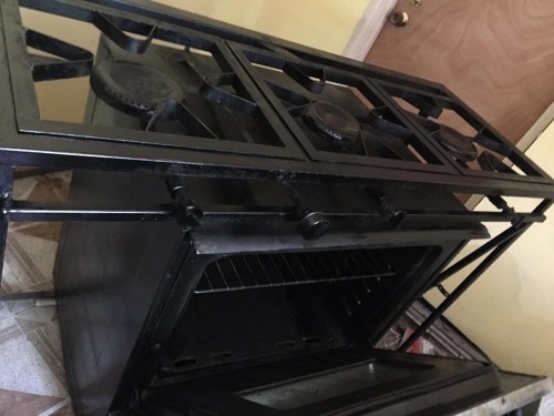 3 Burner Gas Stove Far Restaurant With Oven