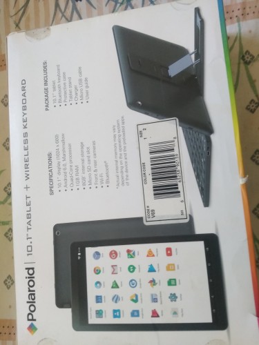 Polaroid 10inch Tablet With Keyboard 8gb