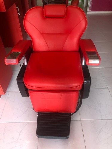 New Red Barber Chair