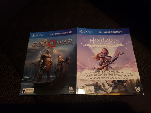 Brand New Ps4 Games Fully Games  Card