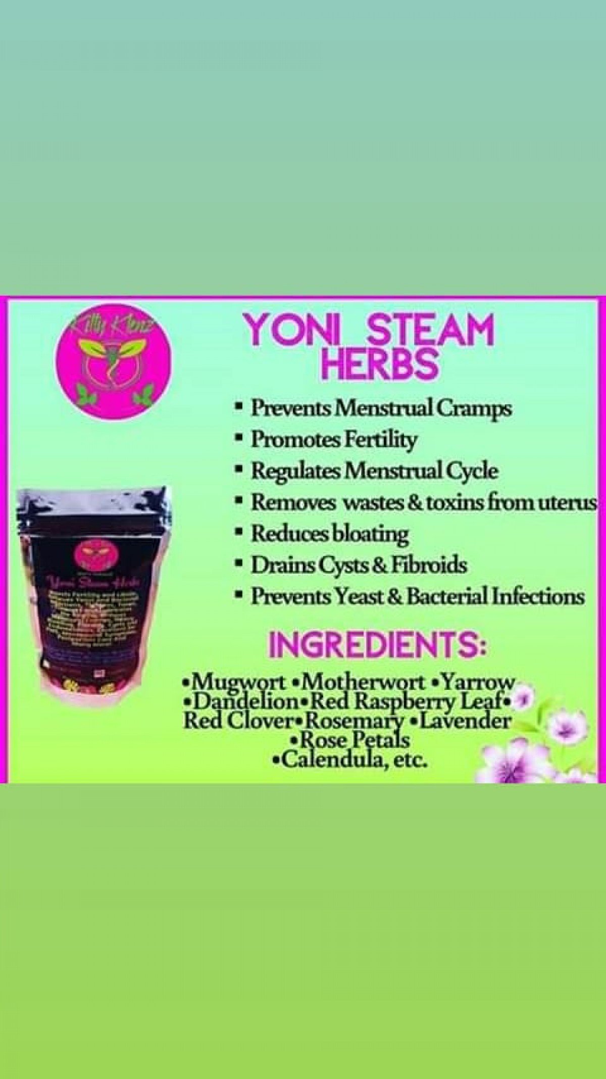 Feminine Products Made From Natural Herbs For Sale In Portmore And Spanish Town St Catherine 