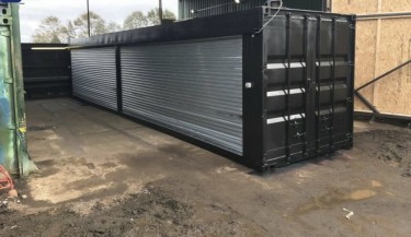 Roller Shutter Shipping Container