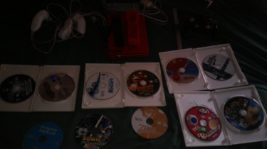 Nintendo Wii With Cds