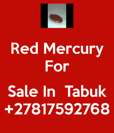 Red Mercury For Sale In Jeddah +27817592768  