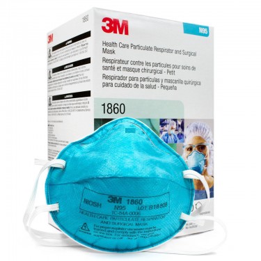 3M 1860 N95  Respirator & Surgical Face Masks 