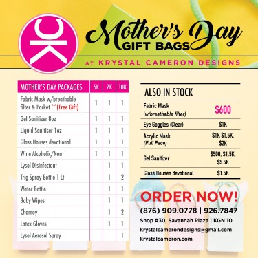 FREE MASK W/Mother's Day Gift Packages
