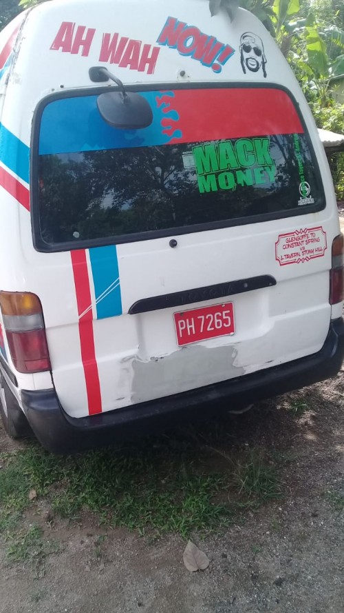 2001 Toyota  Hiace For Sale High Top 5l