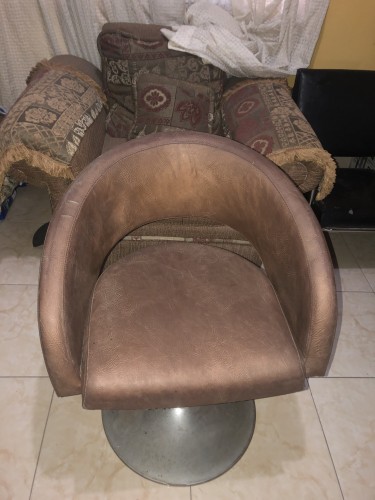 Brown Salon Chair
