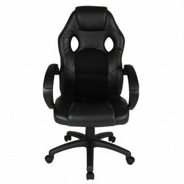 Black Five Star Leather High Back Executive Office