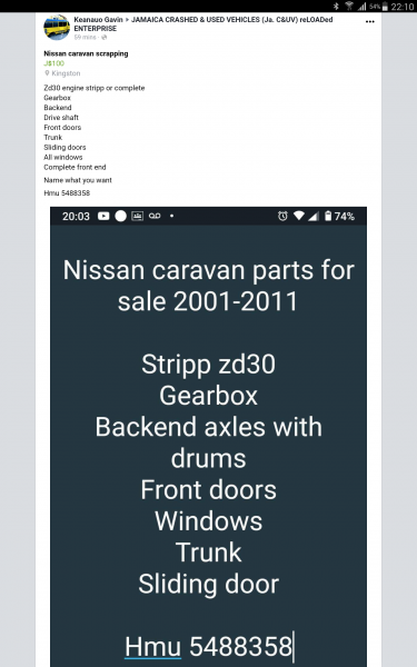 Nissan Caravan Parts