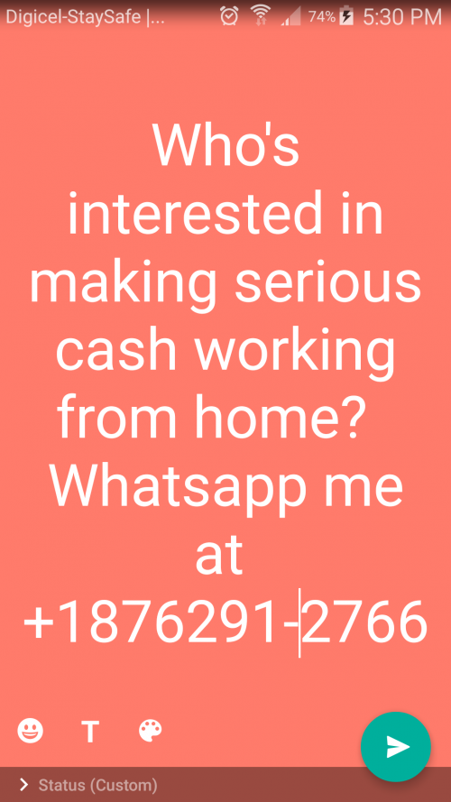 Who's Interested In Working From Home?